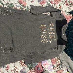 The Children's Place Gray #GirlBoss Sweatshirt